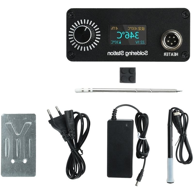 【A56X】T12 Portable Mini Digita - огляд і ціна Soldering Station T12 Oled