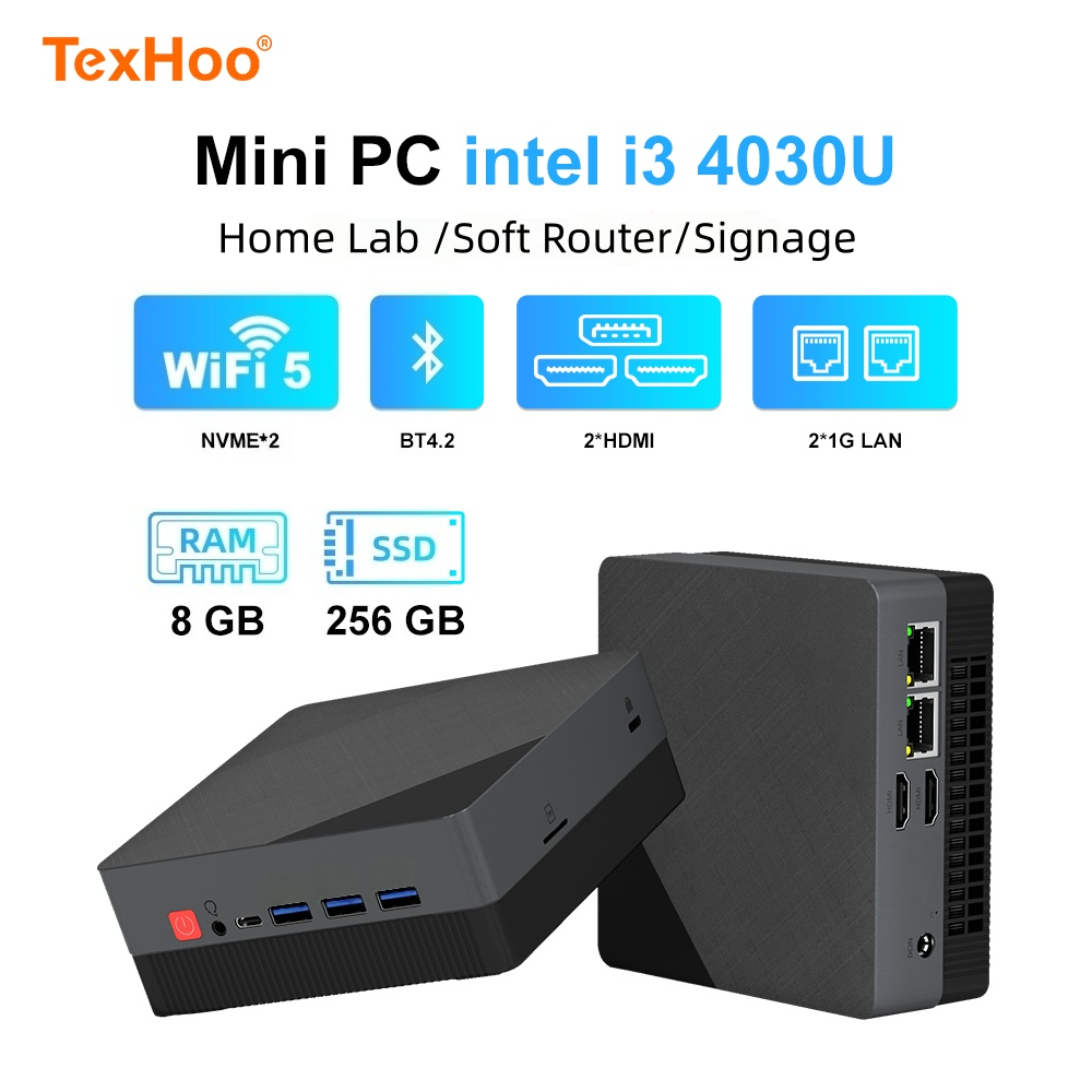 Texhoo MINI PC Intel Core I3 4 - огляд і ціна Khadas Vim4 8Gb