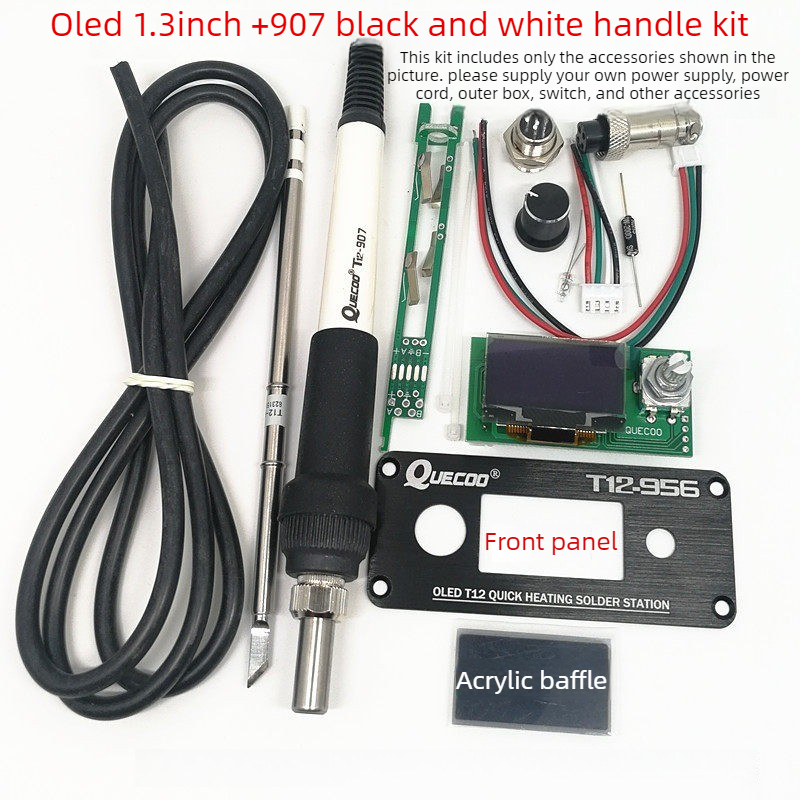 For T12-SC OLED 1.3-inch Scree - огляд і ціна Soldering Station T12 Oled