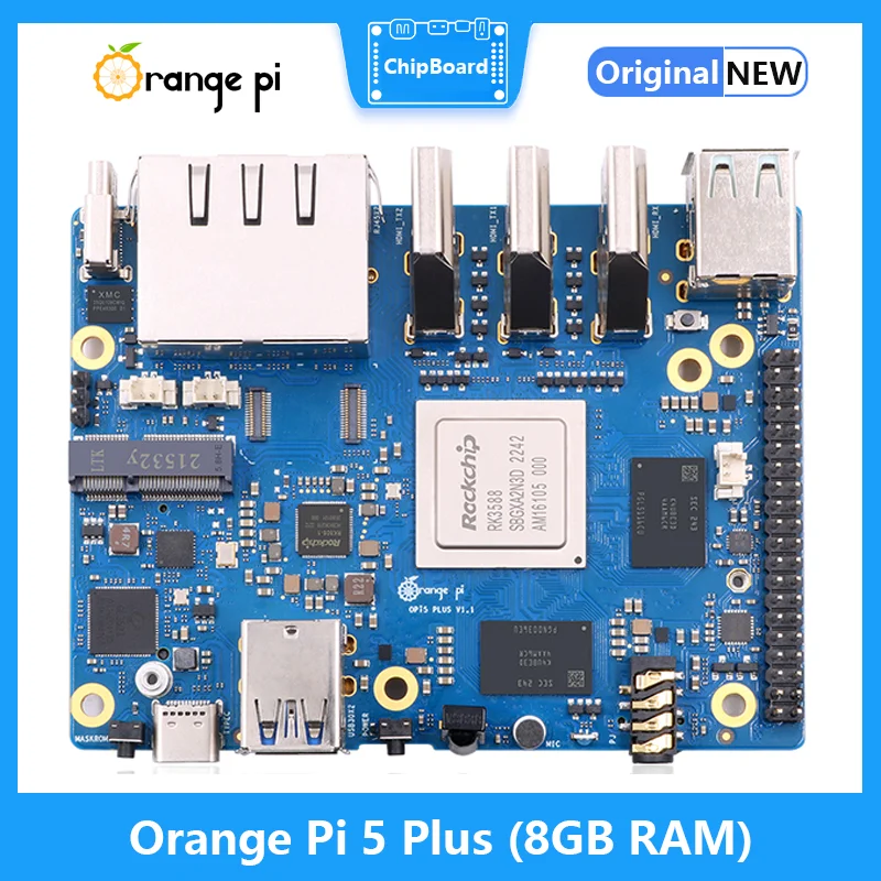Orange Pi 5 Plus 8GB RAM RK358 - огляд і ціна Orange Pi 5 Plus 16Gb