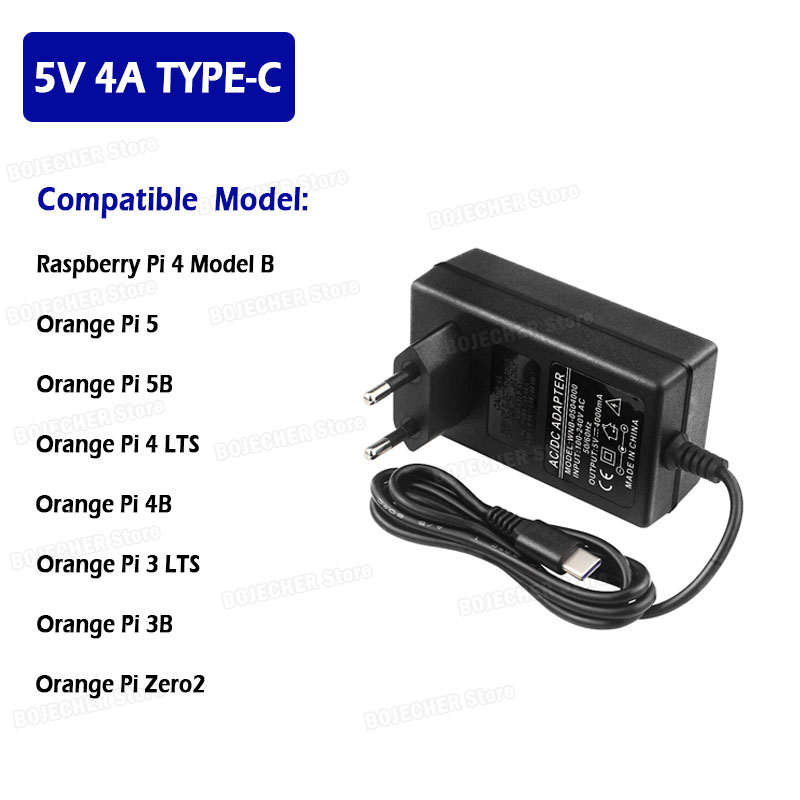 5V 4A USB C Charger For Raspbe - огляд і ціна Banana Pi Bpi-M5