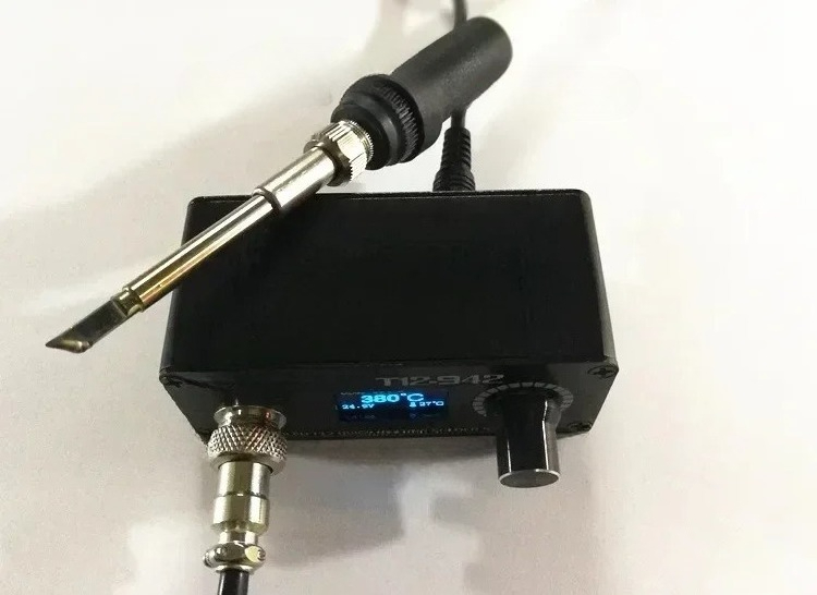MINI T12 STC OLED Digital Sold - огляд і ціна Soldering Station T12 Oled