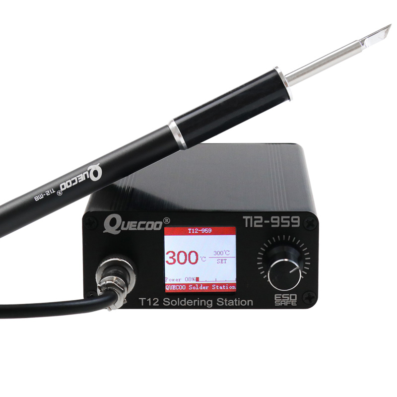 T12-959 V5.1 Soldering Station - огляд і ціна Soldering Station T12 Oled