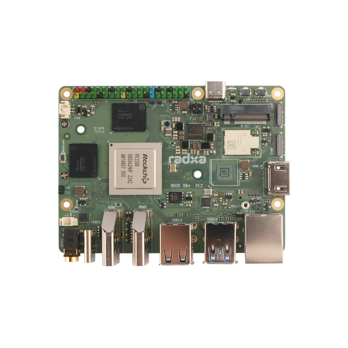 Radxa ROCK 5B+ Rockchip RK3588 - огляд і ціна Radxa Rock 5B 16Gb