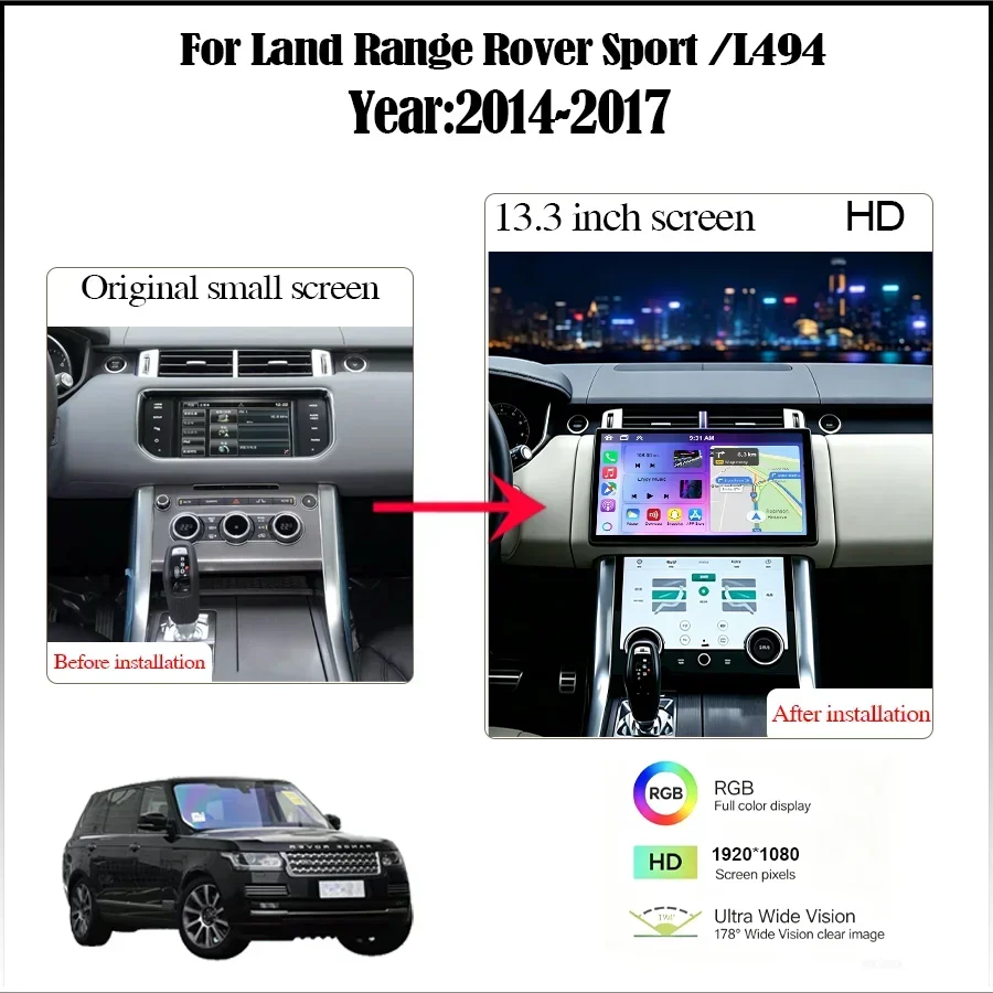 13.3inch Android14 Carplay Mul - огляд і ціна Khadas Vim4 8Gb