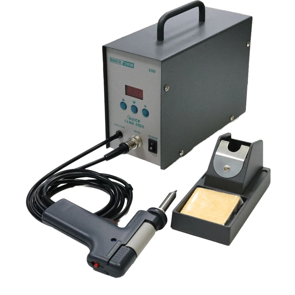 Quick 201B New Desoldering Gun - огляд і ціна Desoldering Gun Vacuum Electric