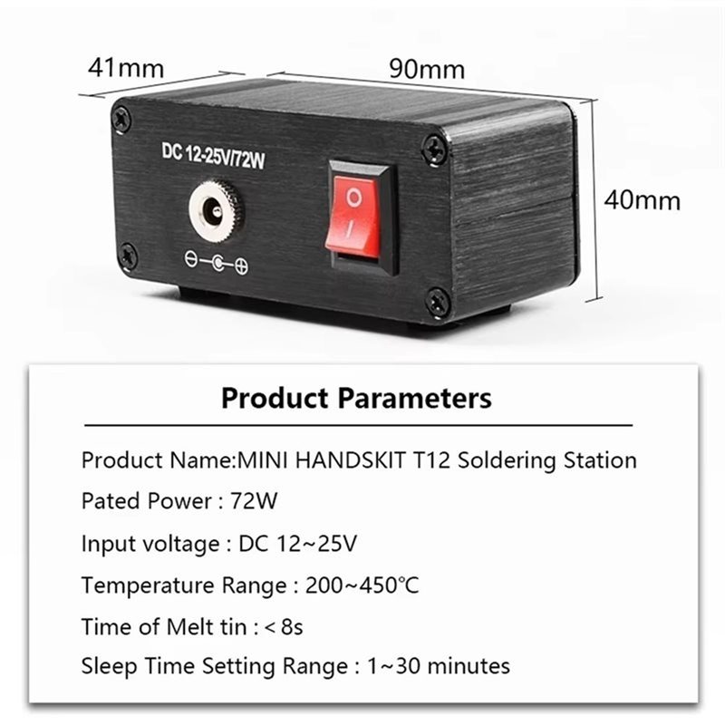 AB11-T12 For Home Repairing So - огляд і ціна Soldering Station T12 Oled