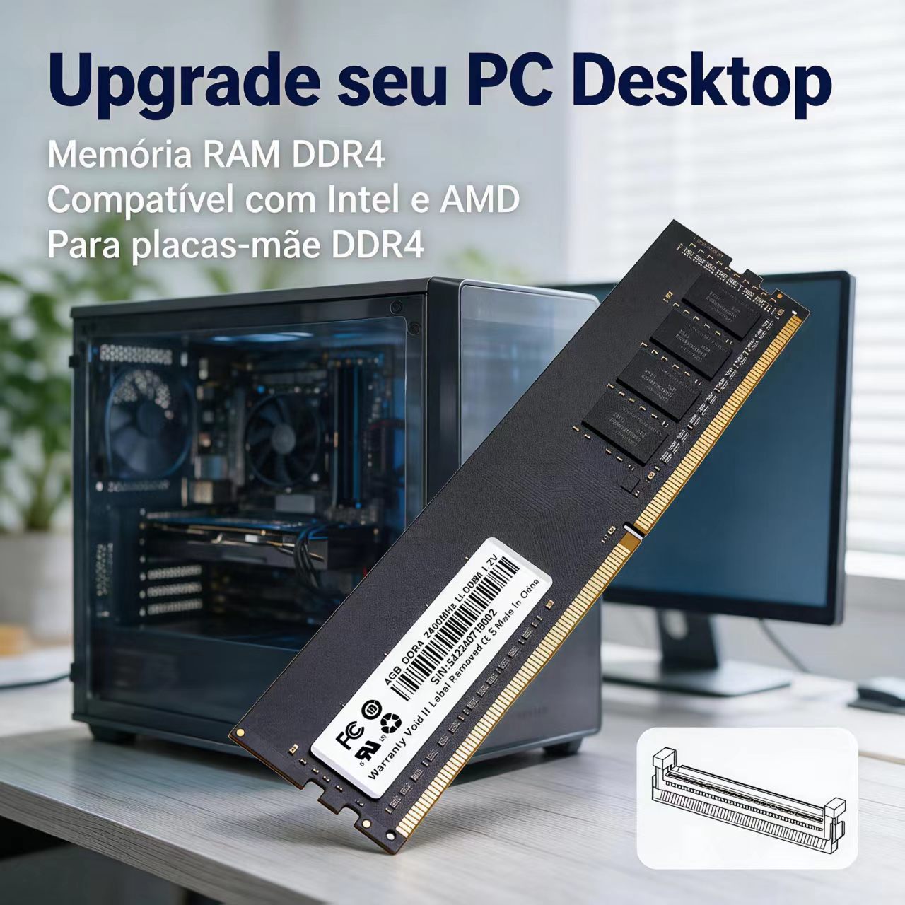 DDR4 RAM 4GB 8GB 2400MHz Deskt - огляд і ціна Khadas Vim4 8Gb
