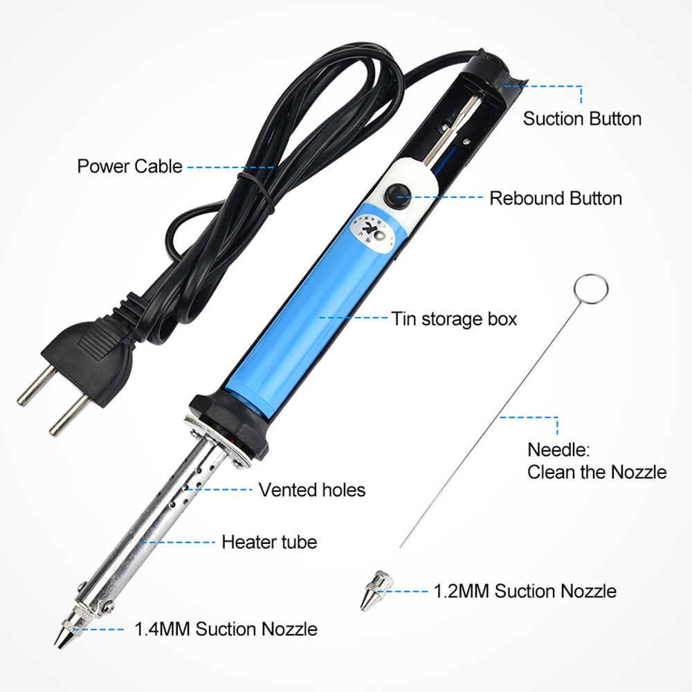 30W Electric Vacuum Desolderin - огляд і ціна Desoldering Gun Vacuum Electric