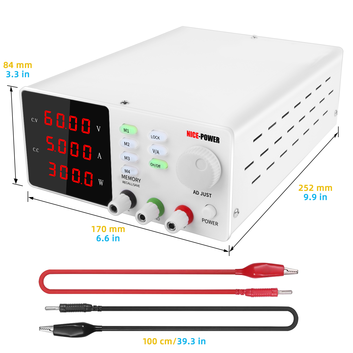 New Design Nice Power Spps-S60 - огляд і ціна Programmable Dc Power Supply 60V 5A