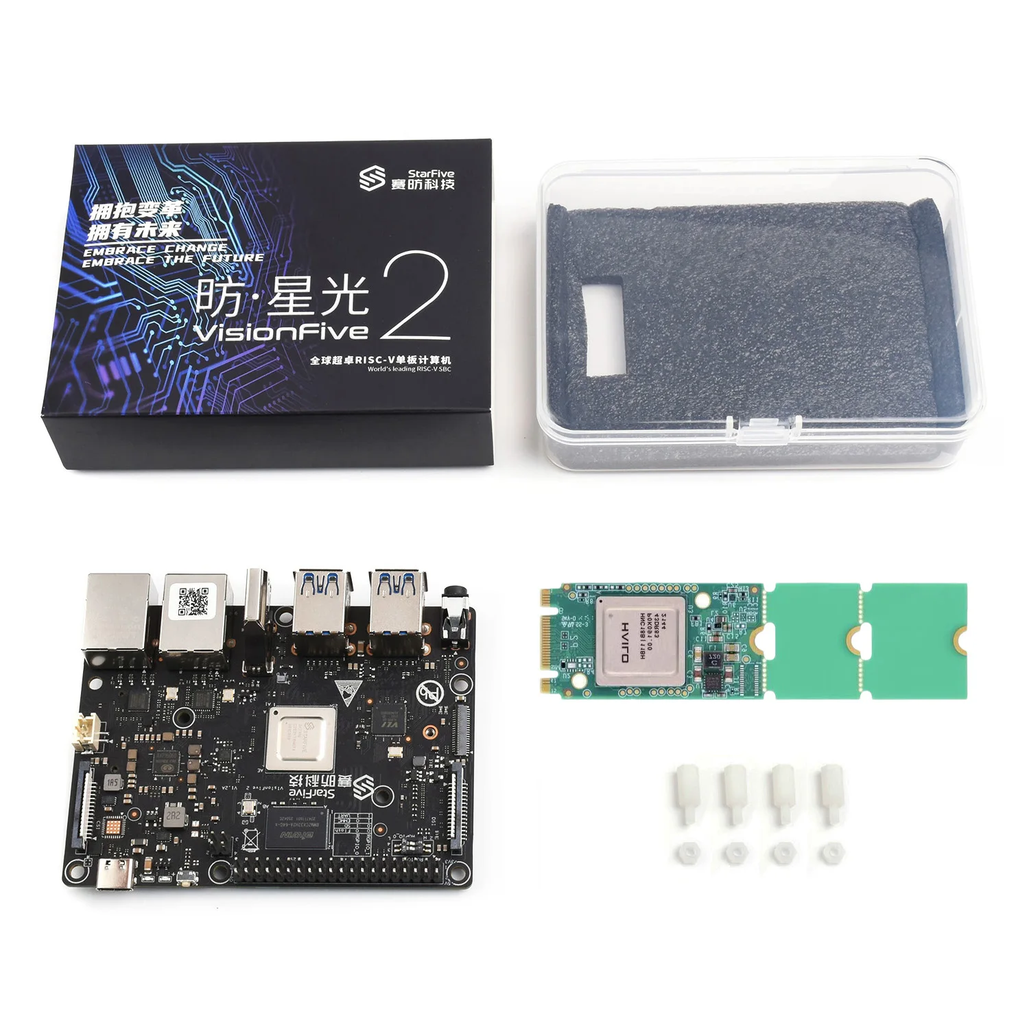 VisionFive2 8GB WiFi AI Kit RI - огляд і ціна Raspberry Pi 5 8Gb Kit