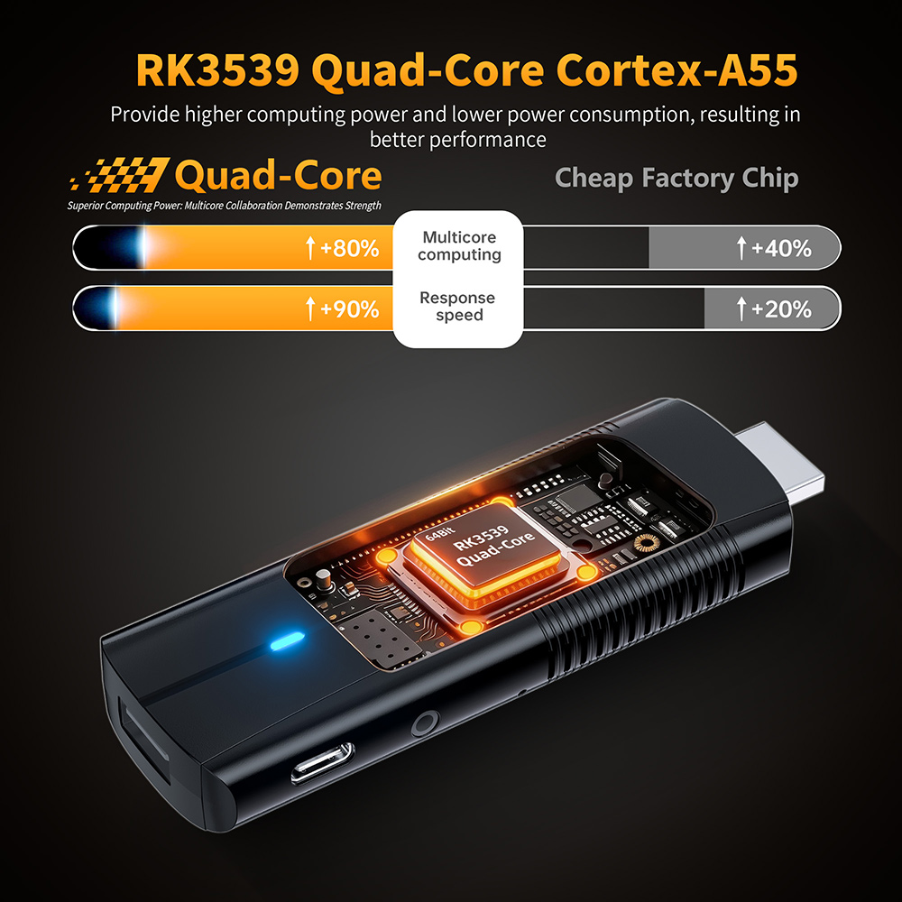 HS89 T15 TV Box Android14 Rock - огляд і ціна Radxa Rock 5B 16Gb