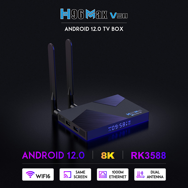 H96 MAX V58 Rockchip RK3588 Oc - огляд і ціна Khadas Vim4 8Gb