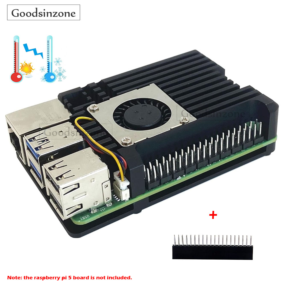 Raspberry Pi 5 Aluminum Alloy  - огляд і ціна Raspberry Pi 5 8Gb Kit