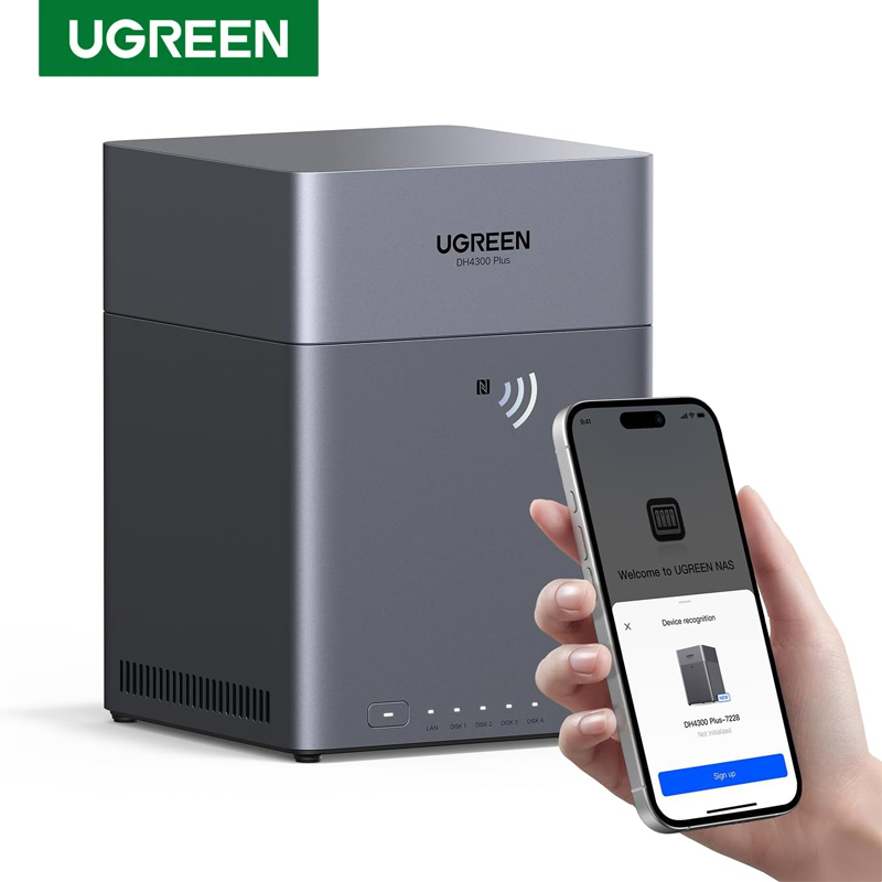 UGREEN NAS DH4300 Plus 4 Bay D - огляд і ціна Khadas Vim4 8Gb